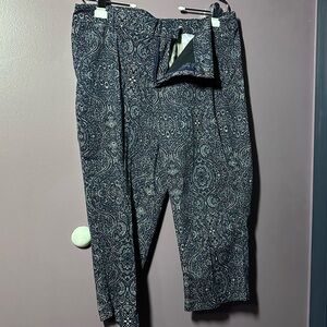 Dockers Navy Paisley Pants